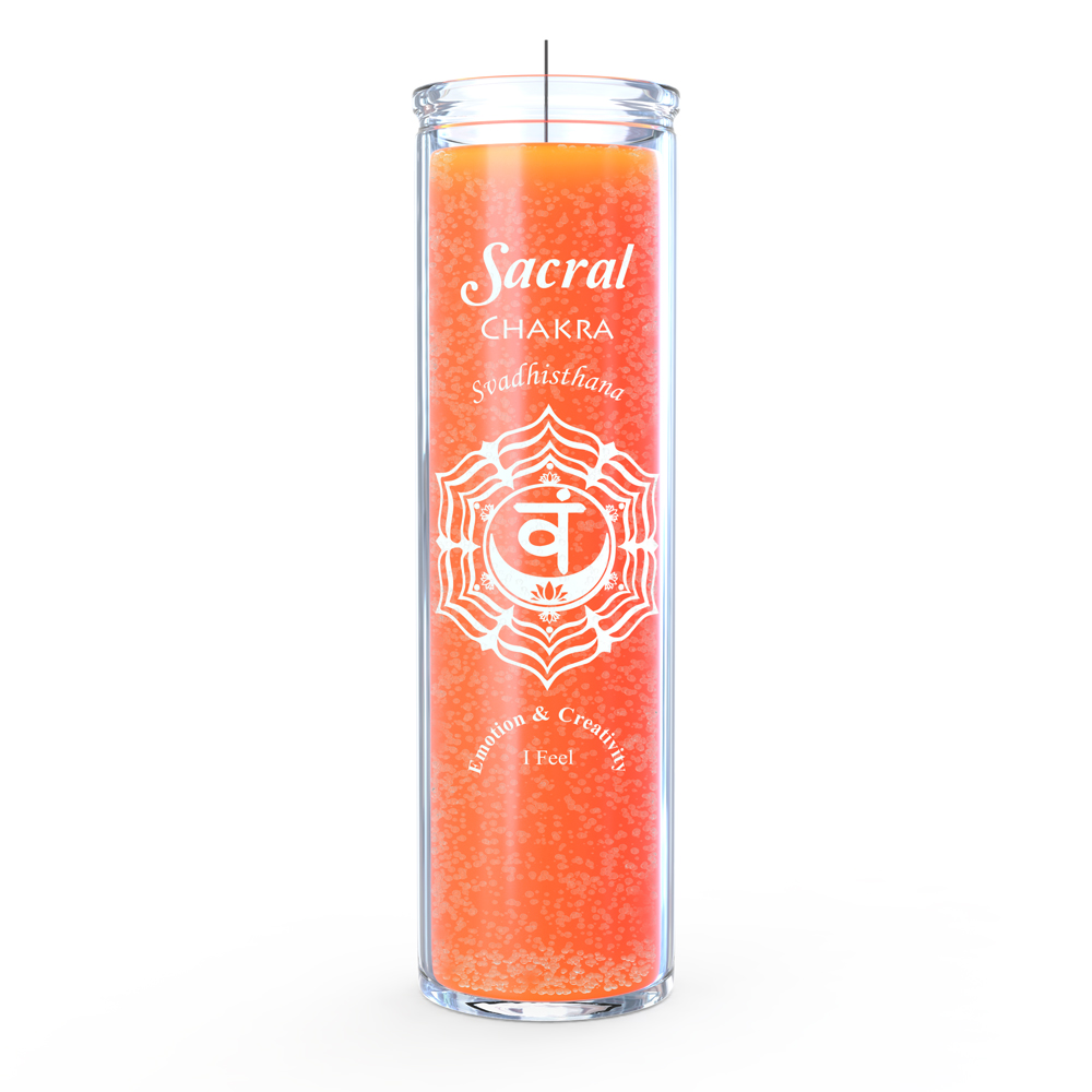 sacral chakra candle sacral chakra candle