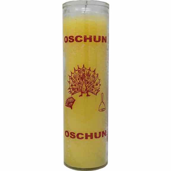 OrishaOshun 7 Day Candle, Yellow