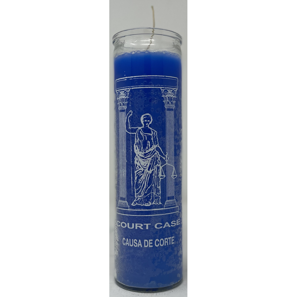Court Case 7 Day Candle Blue court-case-7-day-candle-blue