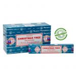 Satya Christmas Tree Incense Sticks, 15gm x 12 boxes