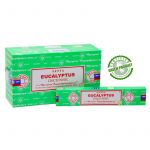 Satya Eucalyptus Incense Sticks, 15gm x 12 boxes