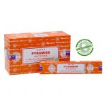 Satya Pyramids Incense Sticks, 15gm x 12 boxes