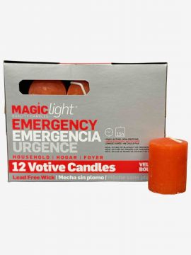 15 Hour Votives - Orange, Box/12