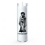 Santa Muerte (Holy Death) 7 Day Candle, White