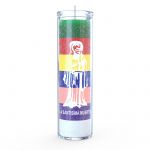 Santa Muerte (Holy Death) 7 Day Candle, 7 Color