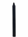 8" Household Candles - Black, Bag of 8