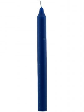 8" Household Candles - Blue, Bag of 8