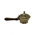 Brass Censor Burner w/ Handle, Embossed, Each