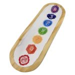 Wood Ash Catcher 10" - 7 Chakra Laminated, Each