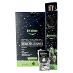 Crystal Magic Aventurine Incense Sticks With Crystals, 7 Sticks + 5 Crystals x 12 Boxes