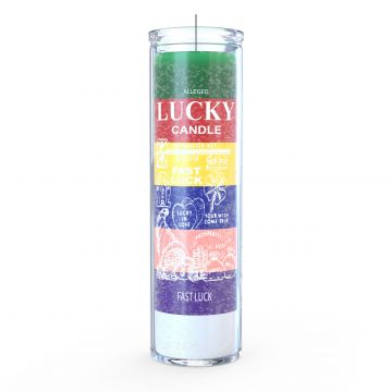 Fast Luck 7 Day Candle, 7 Color