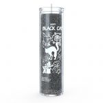 Black Cat 7 Day Candle, Black