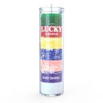 Money Drawing 7 Day Candle, 7 Color