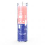 Secret Desire 7 Day Candle, Pink/Blue