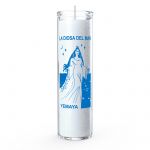 Yemaya 7 Day Candle, White
