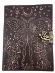 Leather Journal - Butterfly 6x8
