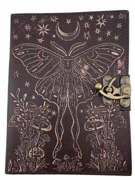 Leather Journal - Butterfly 6x8