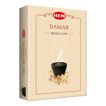 Resin Cups, HEM - Damar, Pack/10
