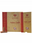 Golden Lotus - Amber Oudh Smudge Incense Bricks, 15 Bricks per Box x 12 Boxes