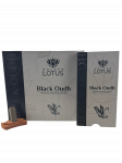 Golden Lotus - Black Oudh Smudge Incense Bricks, 15 Bricks per Box x 12 Boxes