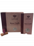 Golden Lotus - Rose Oudh Smudge Incense Bricks, 15 Bricks per Box x 12 Boxes