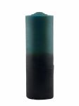 Pullout/Refill Candle, 2 Color Green/Black