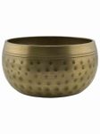 Dual Tone Singing Bowl, Hammered, 5.5"D