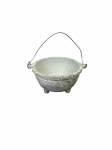 Cast Iron Cauldron 3" Plain Sliver
