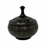 Brass Burner Black w/ Etching 3", Each