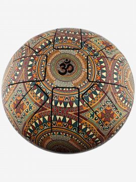 Happy Drum - Mandala Art 7"