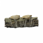 White Sage, Eucalyptus & Ginger Smudge Stick - Small 4" (6 Pack)