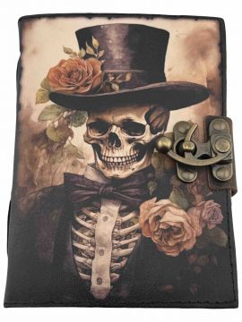 Leather Journal - Skeleton 5x7