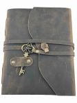 Leather Journal - Vintage with Key Closure 6x8