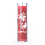 St. Michael 7 Day Candle, Red