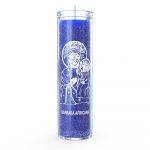 St. Barbara Africana 7 Day Candle, Blue