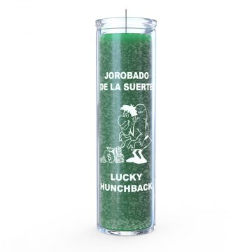Hunchback 7 Day Candle, Green