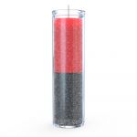 Red/Black 7 Day Candle