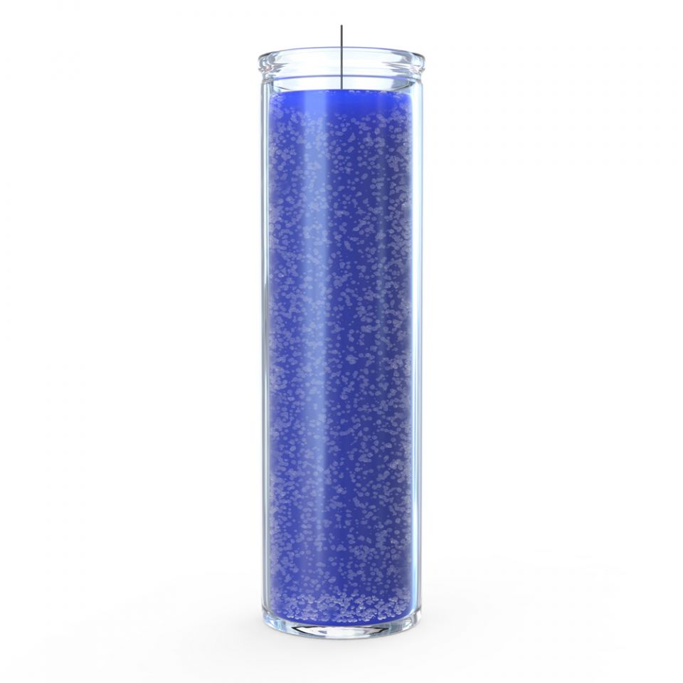 Emergency Heat + Light Candle – Blue Seven