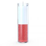 White/Red 7 Day Candle