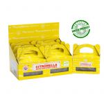 Citronella Incense Backflow Cones, Satya Sai Baba, Display Box 6 packs of 24 cones