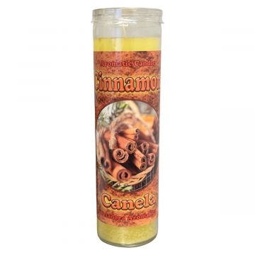 Mama Mojo - Prepared Aromatic 7 Day Candle - Cinnamon