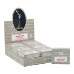 White Sage Incense Cones, Satya Sai Baba, Display Box 12 packs of 12 cones
