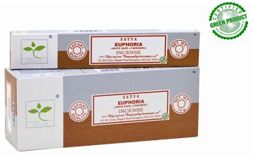 Earth Satya - Euphoria Incense Sticks, 15gm x 6 boxes
