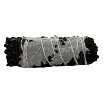White Sage Yin Yang Smudge Stick - Small 4" (6 Pack)