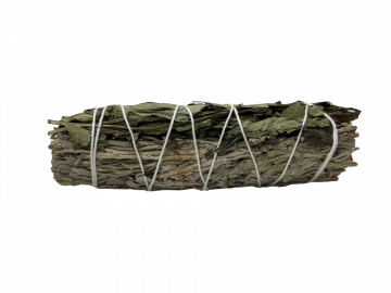Blue Sage & Peppermint Smudge Stick - Small 4" (6 Pack)