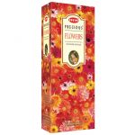 Precious Flowers Incense Sticks, HEM Hex Pack - 6 Boxes x 20 Sticks