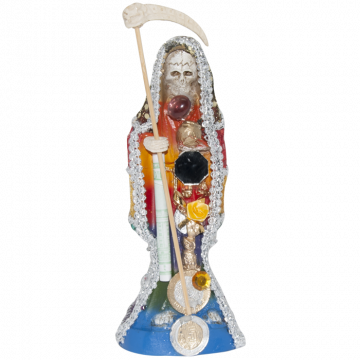 8" Santa Muerte Fixed Dressed, 7 Color