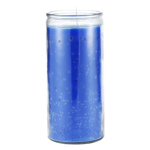Blue 14 Day Candle
