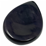 Obsidian Polished Worry Stone 1-1/4" x 2", Rainbow, Each