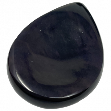 Obsidian Polished Worry Stone 1-1/4" x 2", Rainbow, Each